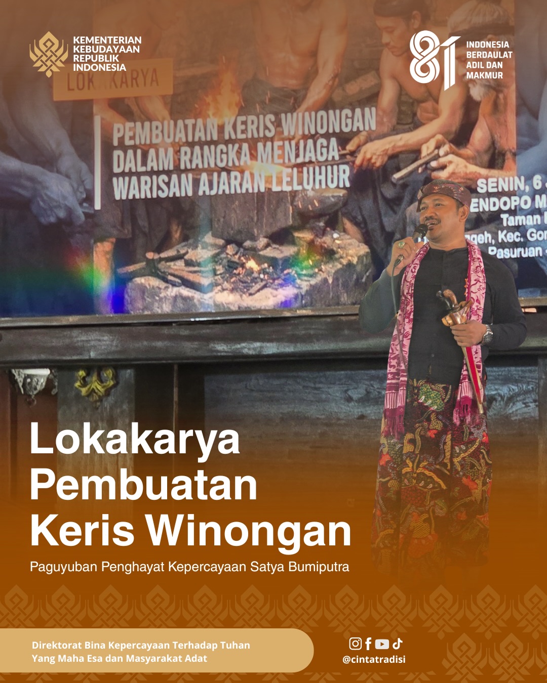 Merawat Warisan Leluhur, Menempa Nilai Budaya