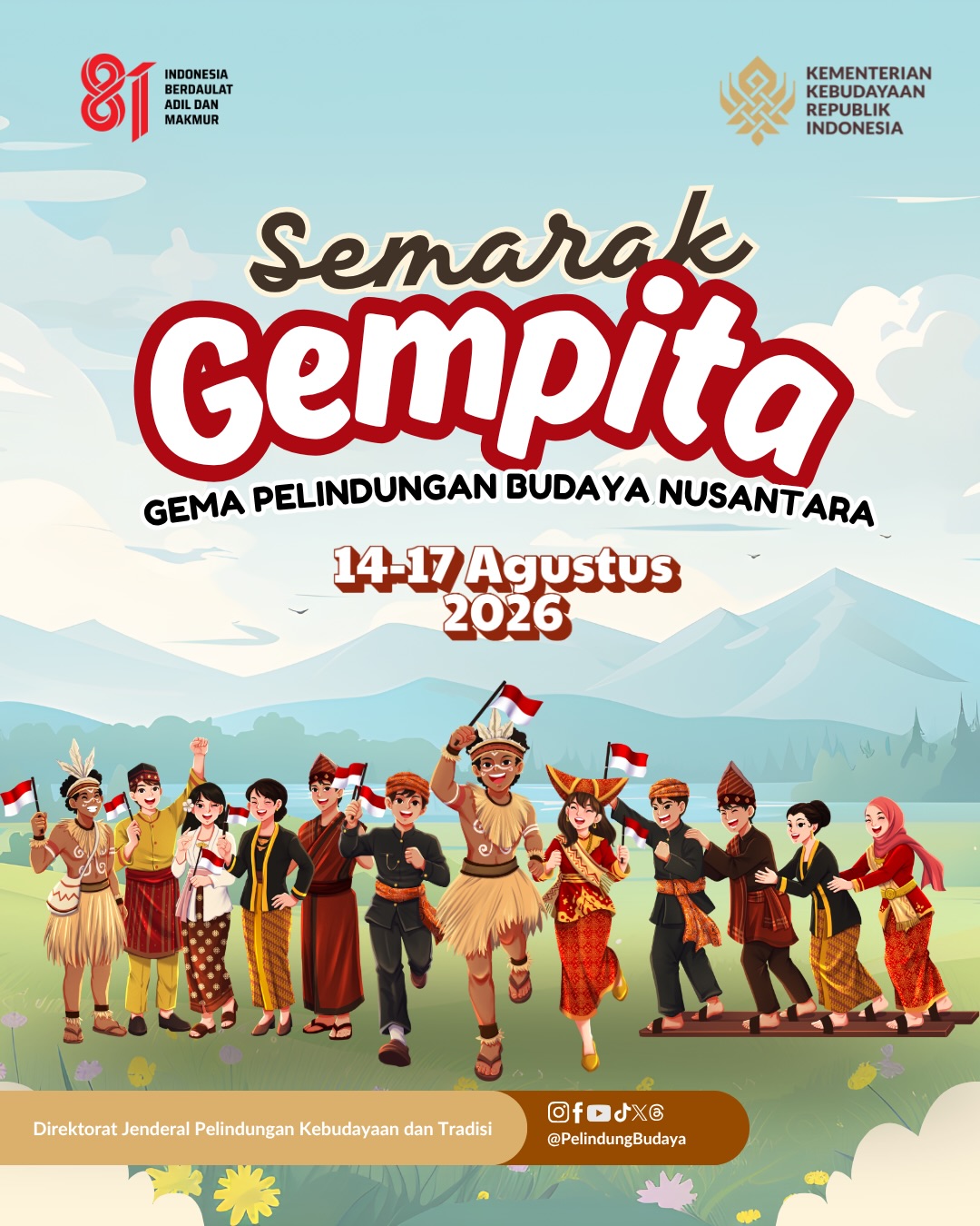 Kemerdekaan adalah momentum merayakan persatuan dan keberagaman Indonesia.